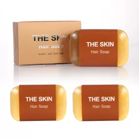 [3p SET] The Skin Hair Soaps 100g thin loss Korean Beauty Cosmetics Hypo-allergenic with pure natural ingredients Nourishing por