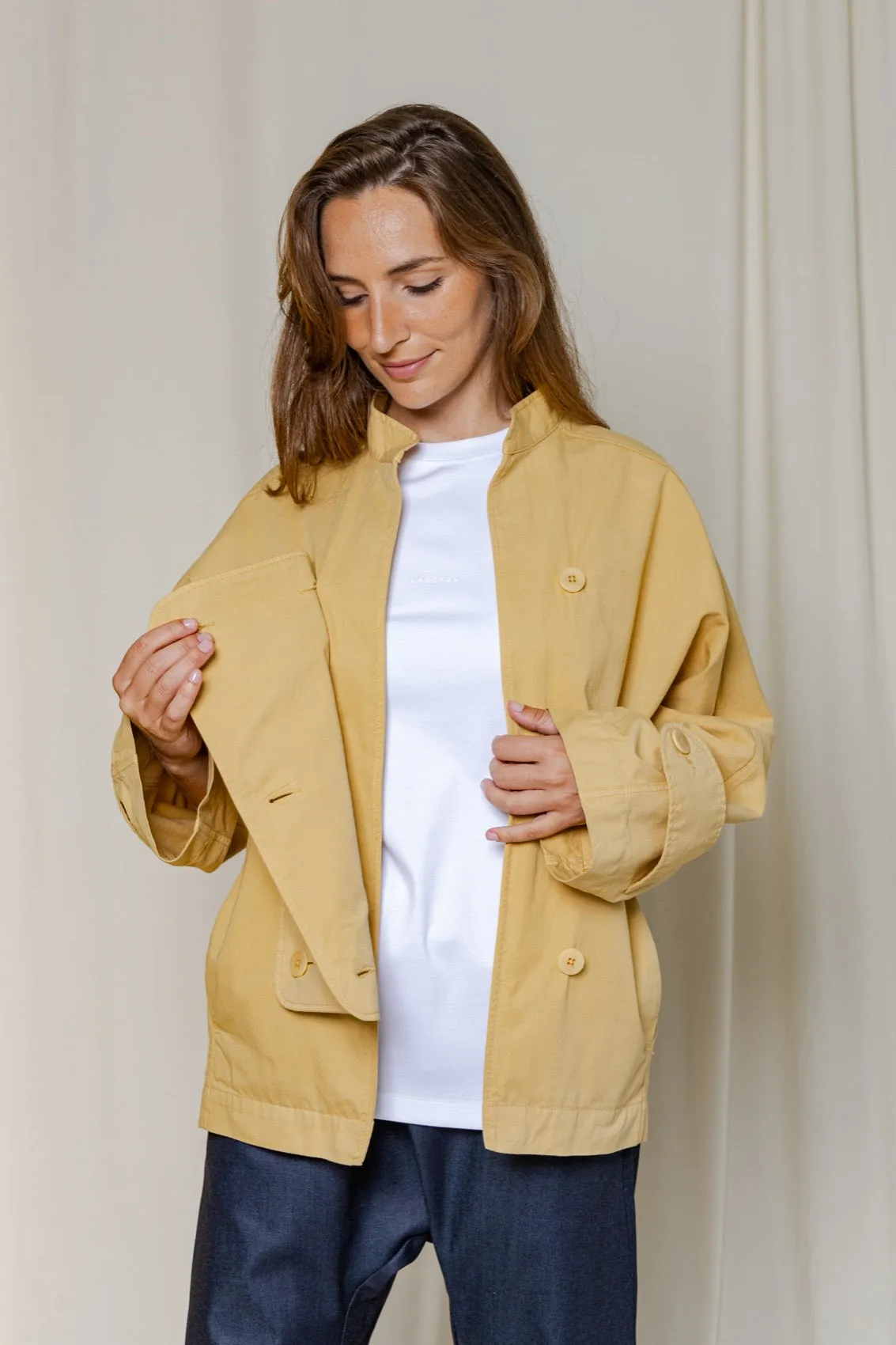 Aldoar Jacket | Yellow Clay