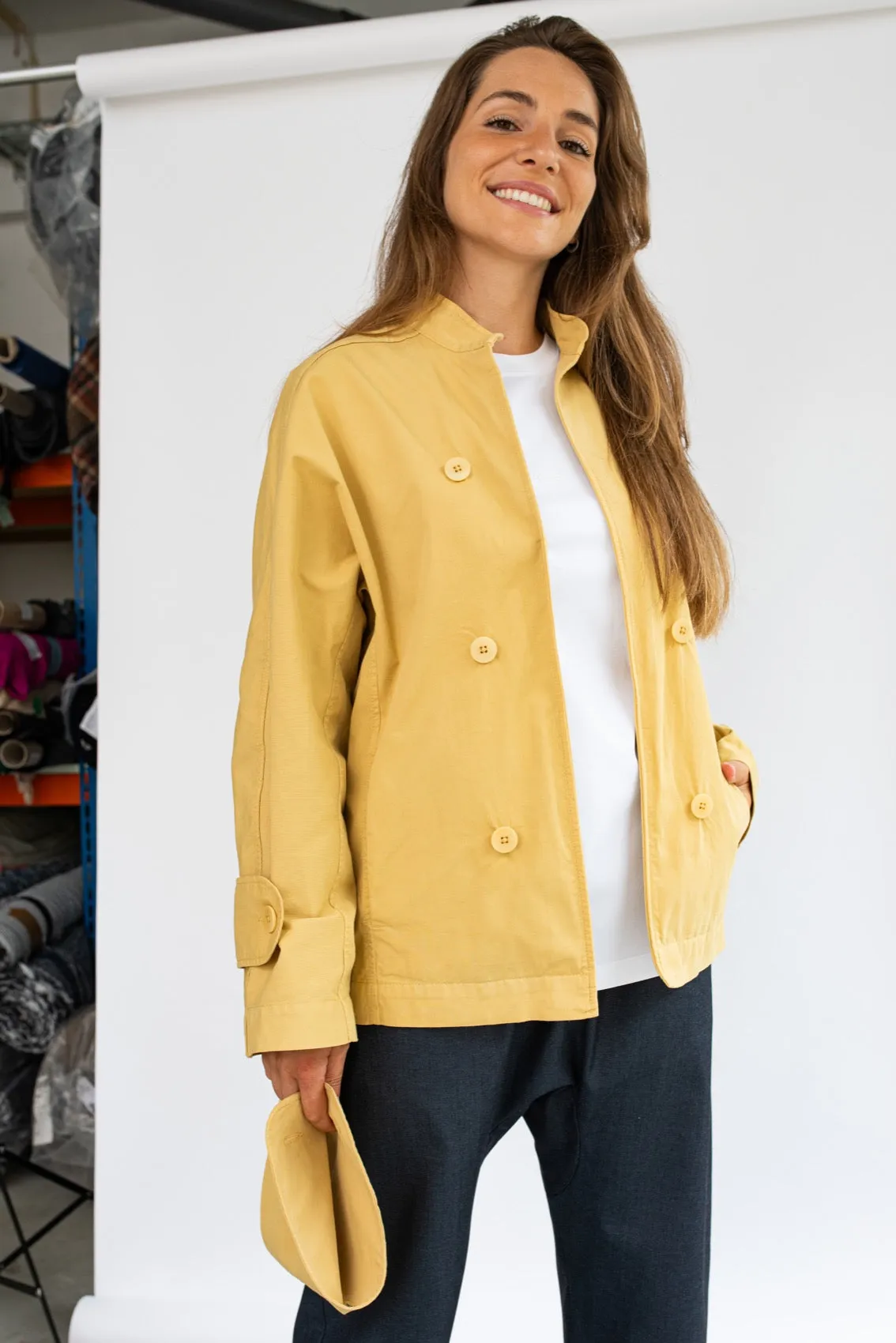 Aldoar Jacket | Yellow Clay