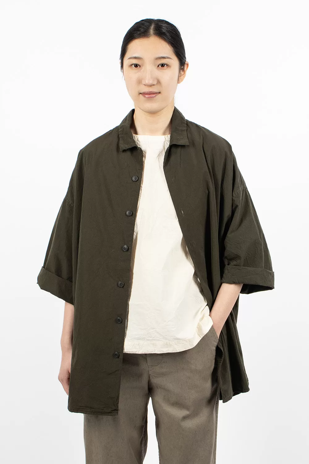 April Shirt Dark Khaki