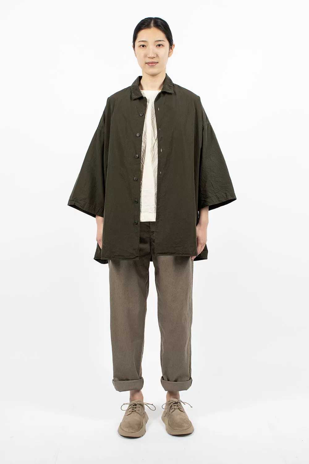 April Shirt Dark Khaki