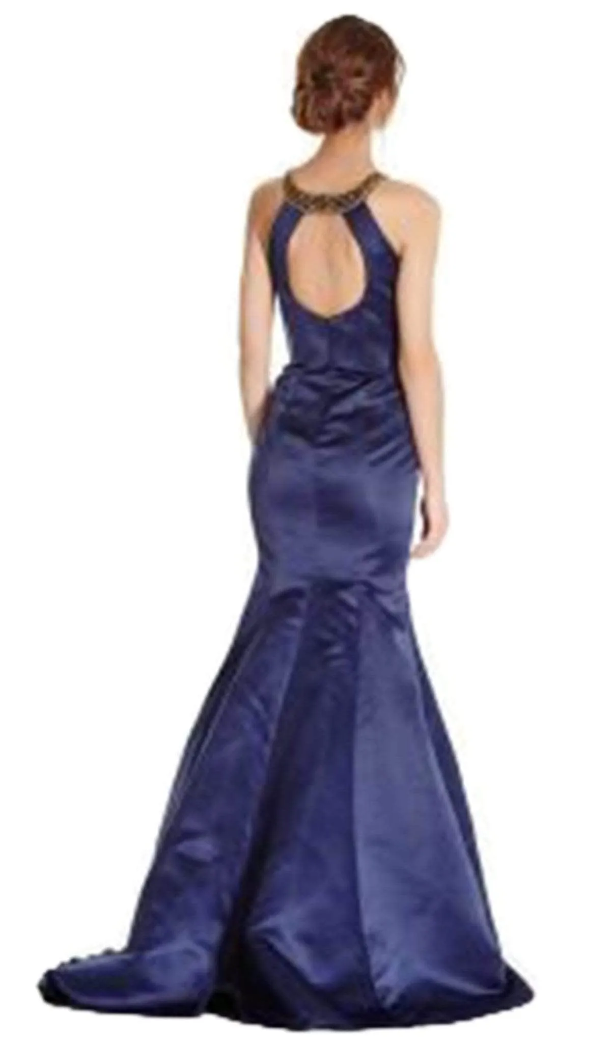 Aspeed Design - Sleeveless Halter Neck Gown