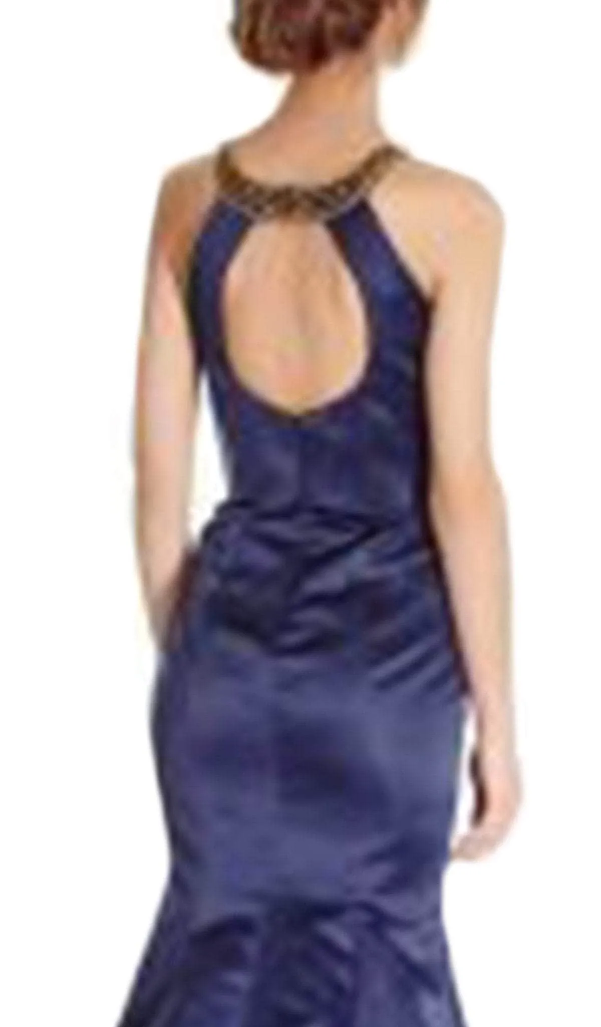 Aspeed Design - Sleeveless Halter Neck Gown