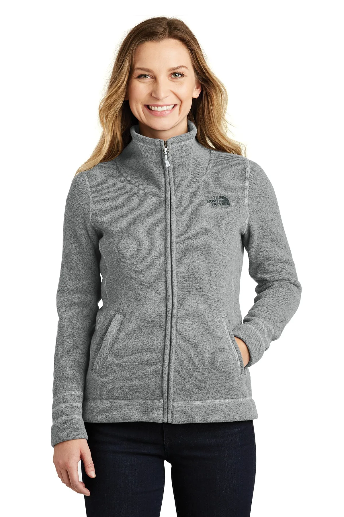 B2B1 The North Face Ladies Sweater Fleece Jacket