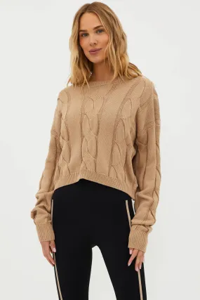 Beach Riot Clarice Sweater - Sandshell