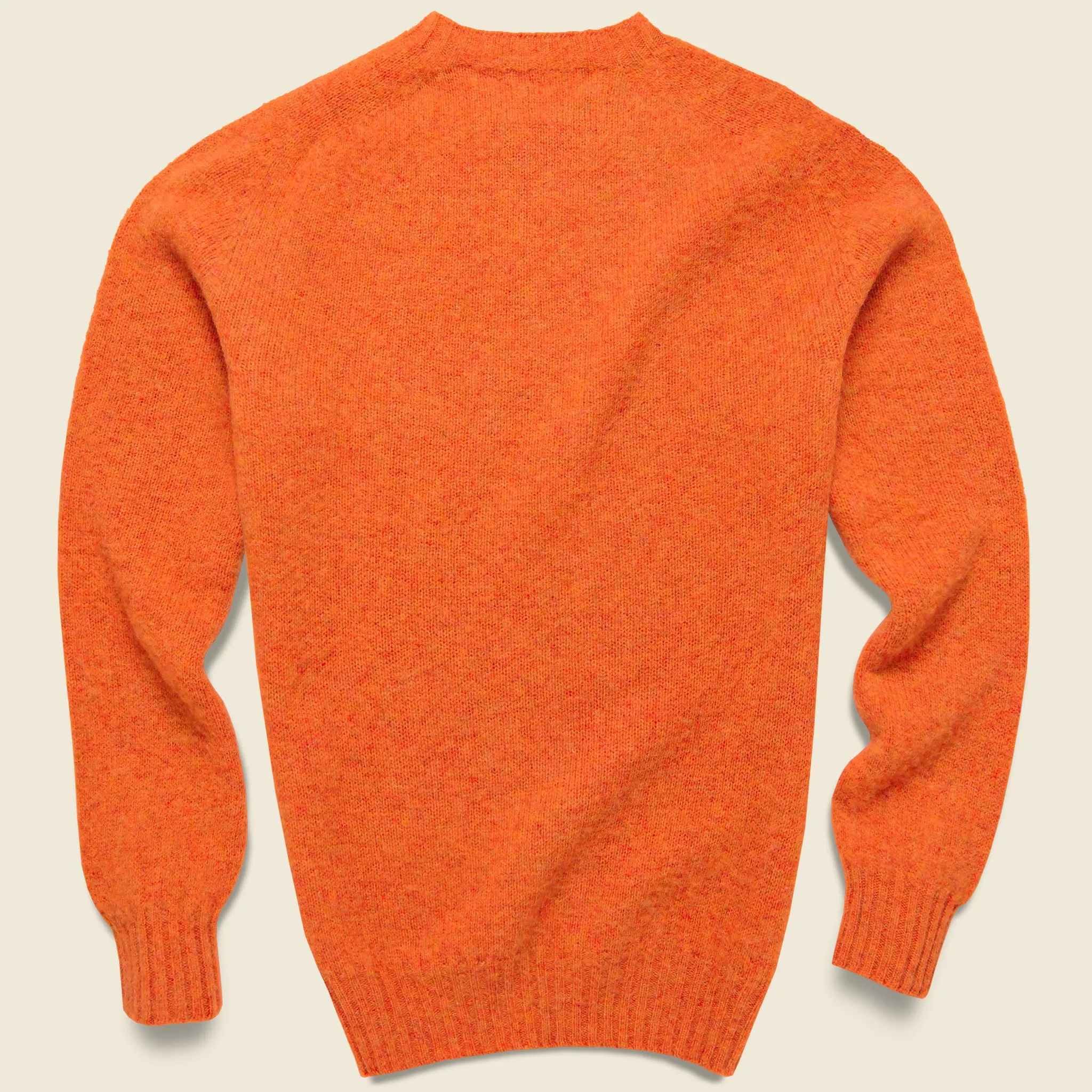 Birth Of The Cool Solid Wool Sweater - Tangerine Dream