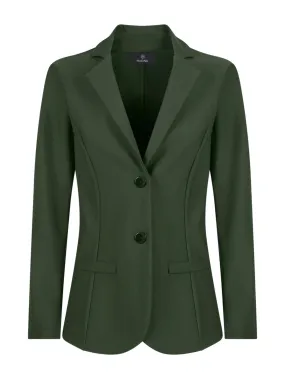 Blazer a 2 bottoni in tessuto Compact - Kombu Green