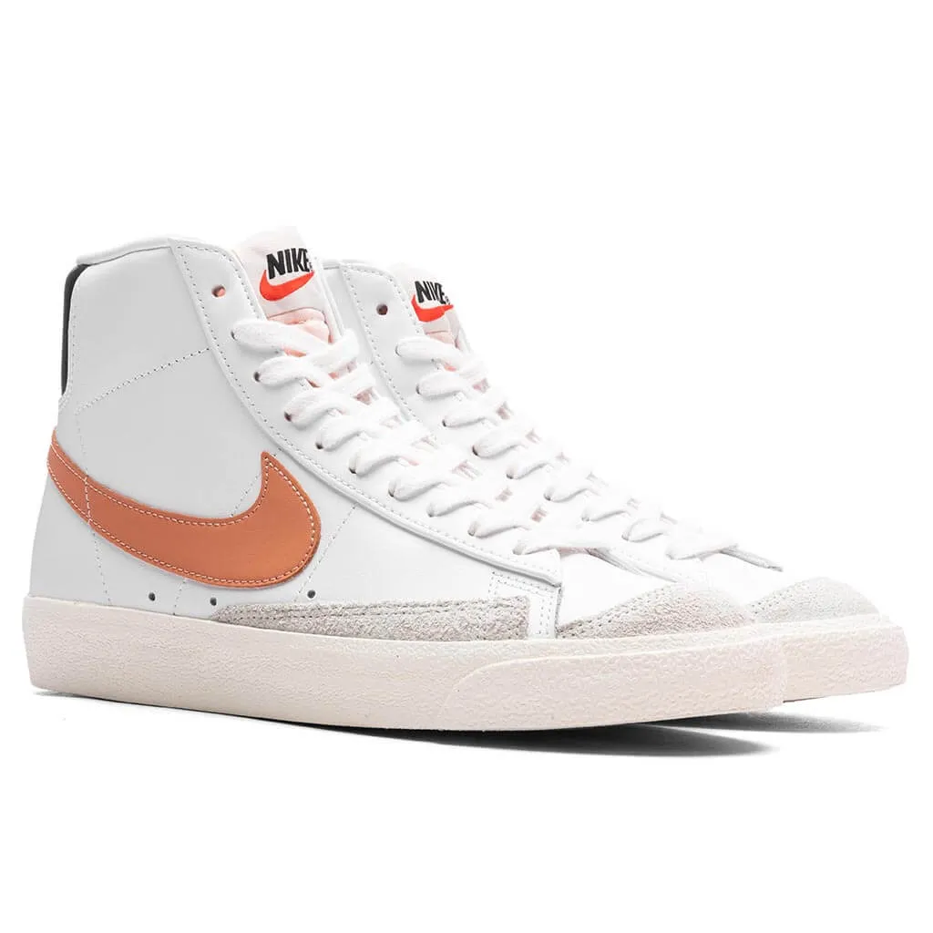 Blazer Mid '77 Vintage - White/Amber Brown