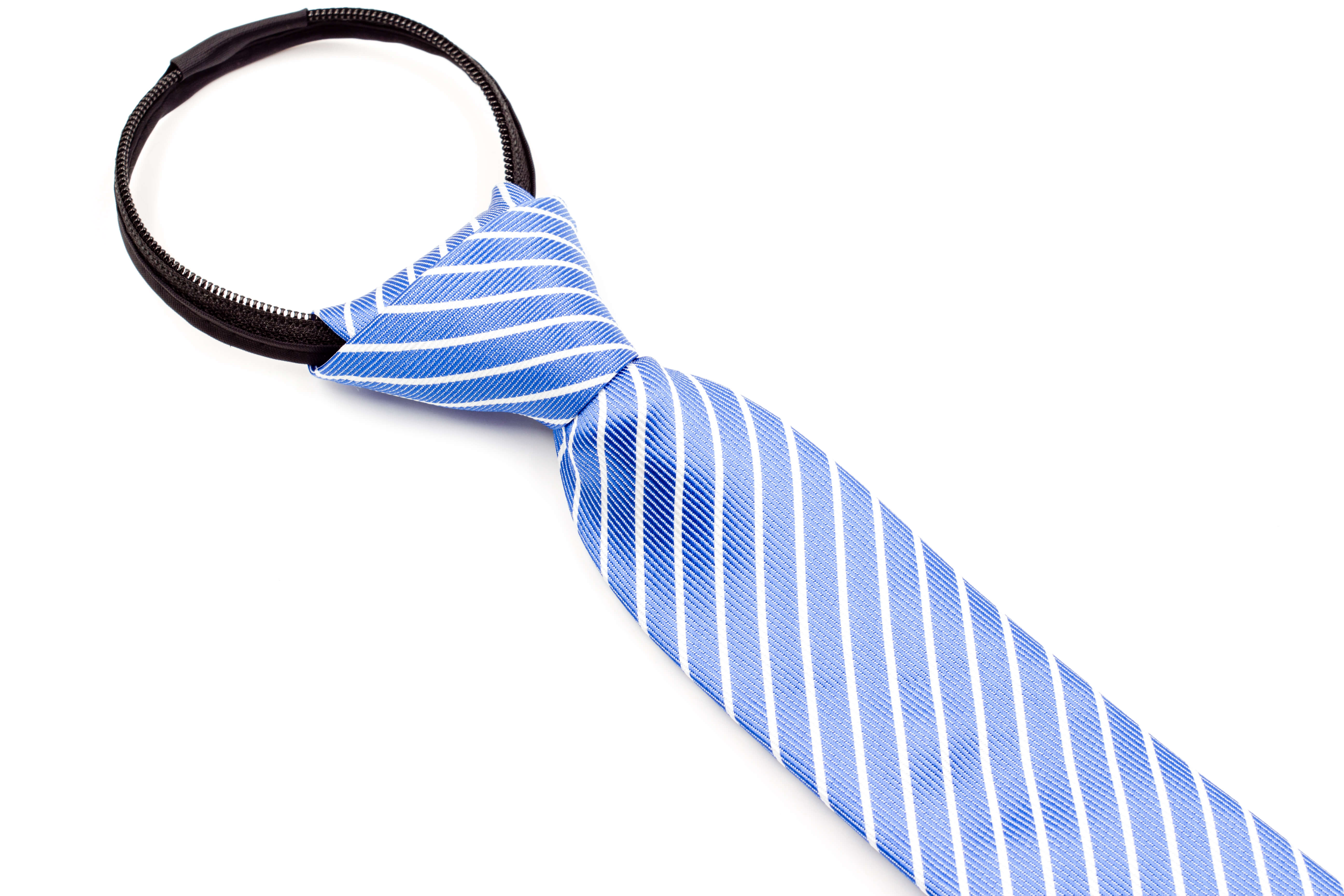 Boys Ties - Sky Blue Stripes