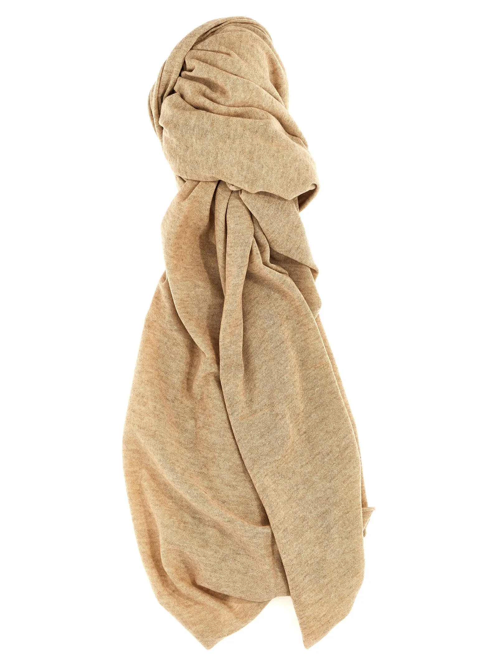 Cashmere Scarf Scarves, Foulards Beige