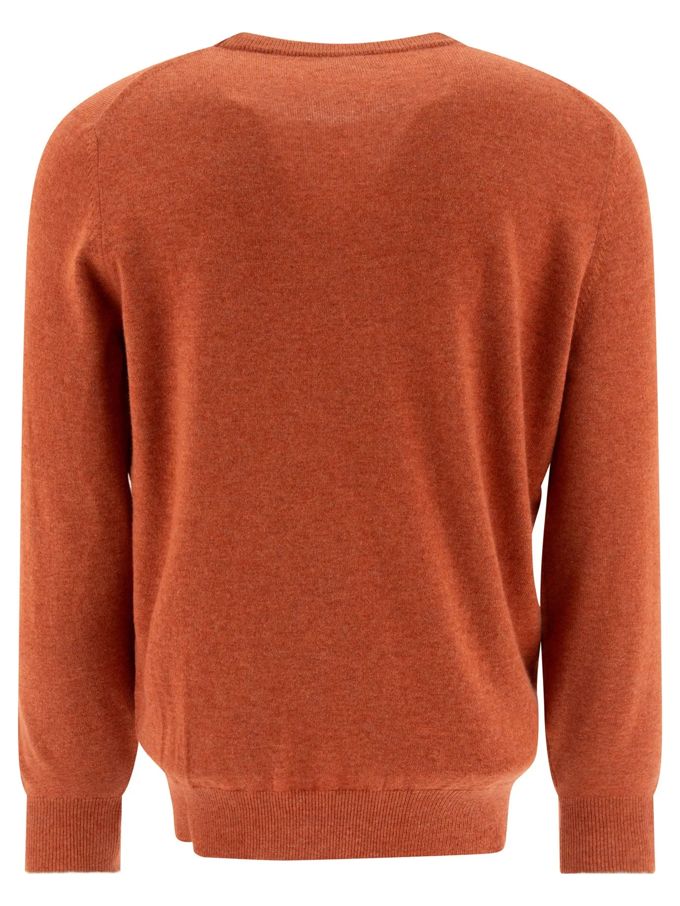 Cashmere Sweater Knitwear Orange