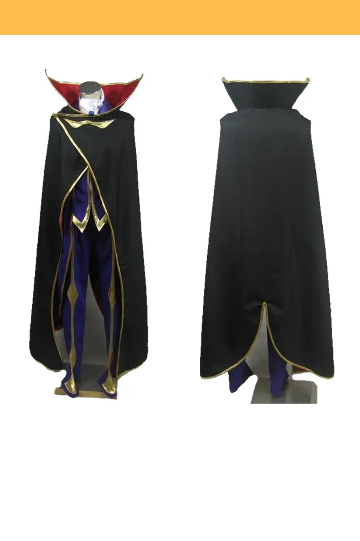 Code Geass R2 Zero Code Cosplay Costume