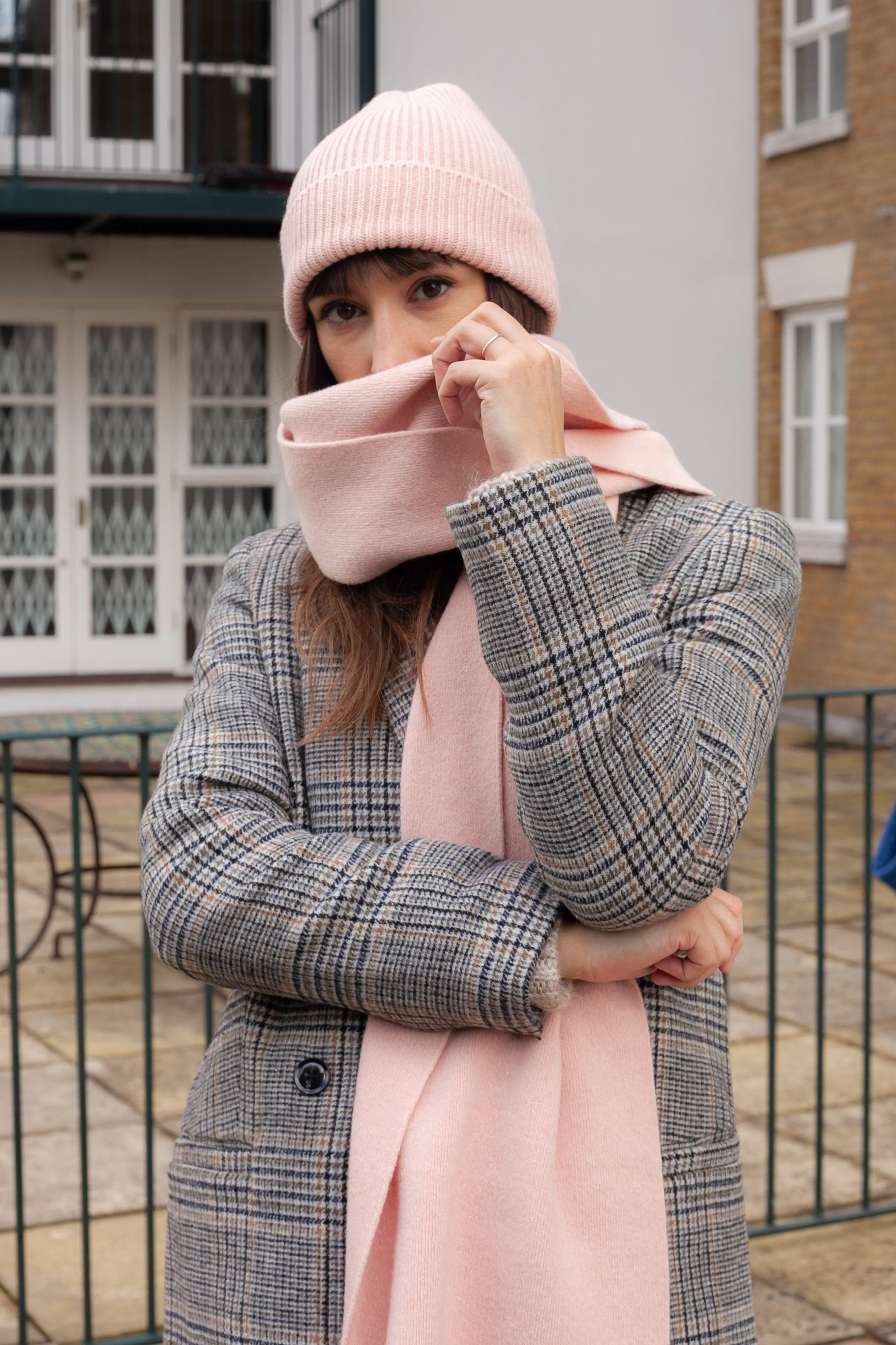 Colorful Standard Faded Pink Scarf