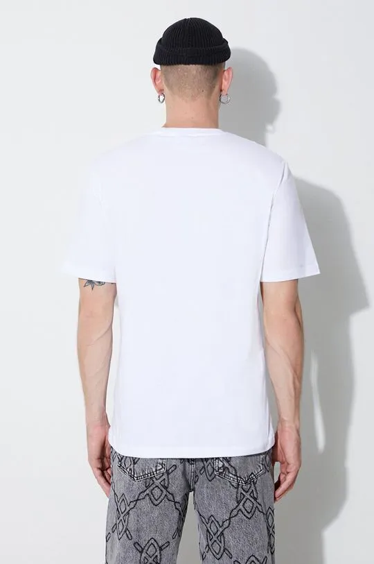 Daily Paper cotton t-shirt Circle men’s white color 1000112