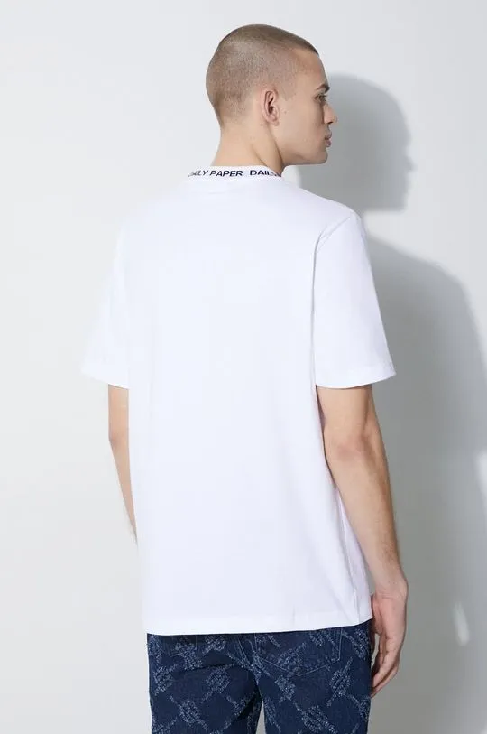 Daily Paper cotton t-shirt Erib Tee men’s white color 2109142