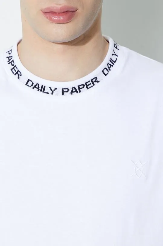 Daily Paper cotton t-shirt Erib Tee men’s white color 2109142