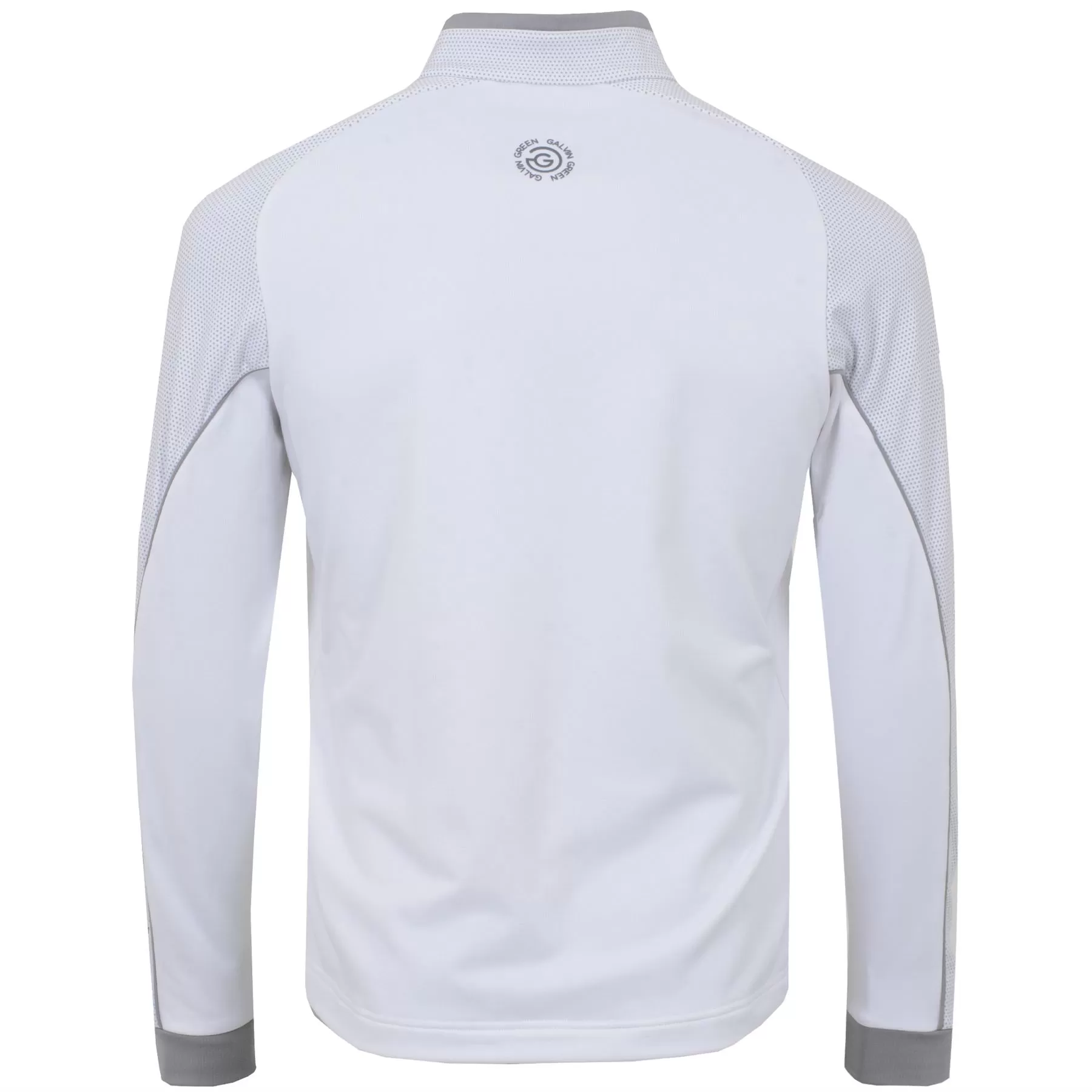 Daxton Half Zip Insula White/Cool Grey - AW23