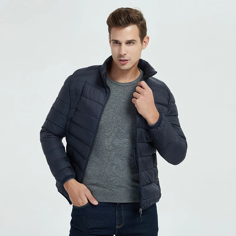 Down padded jacket men's