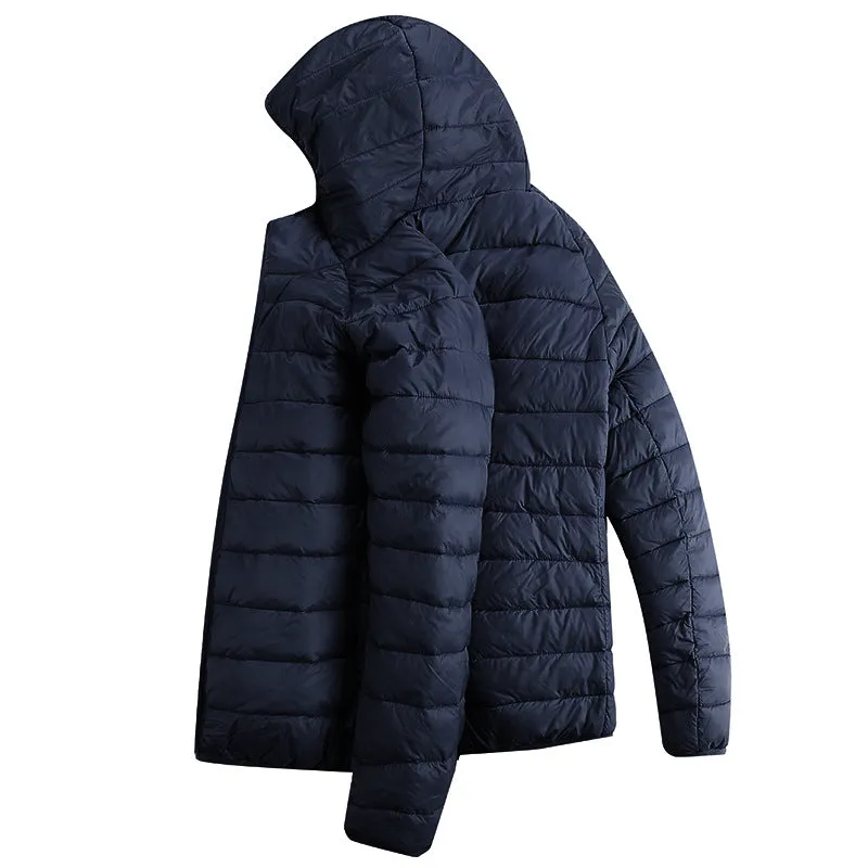 Down padded jacket men's