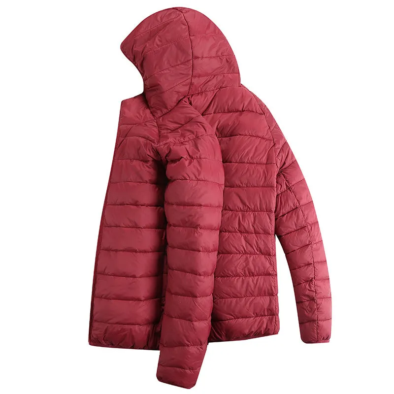 Down padded jacket men's