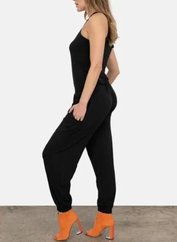 Eva Varro Neck Tie Jumpsuit