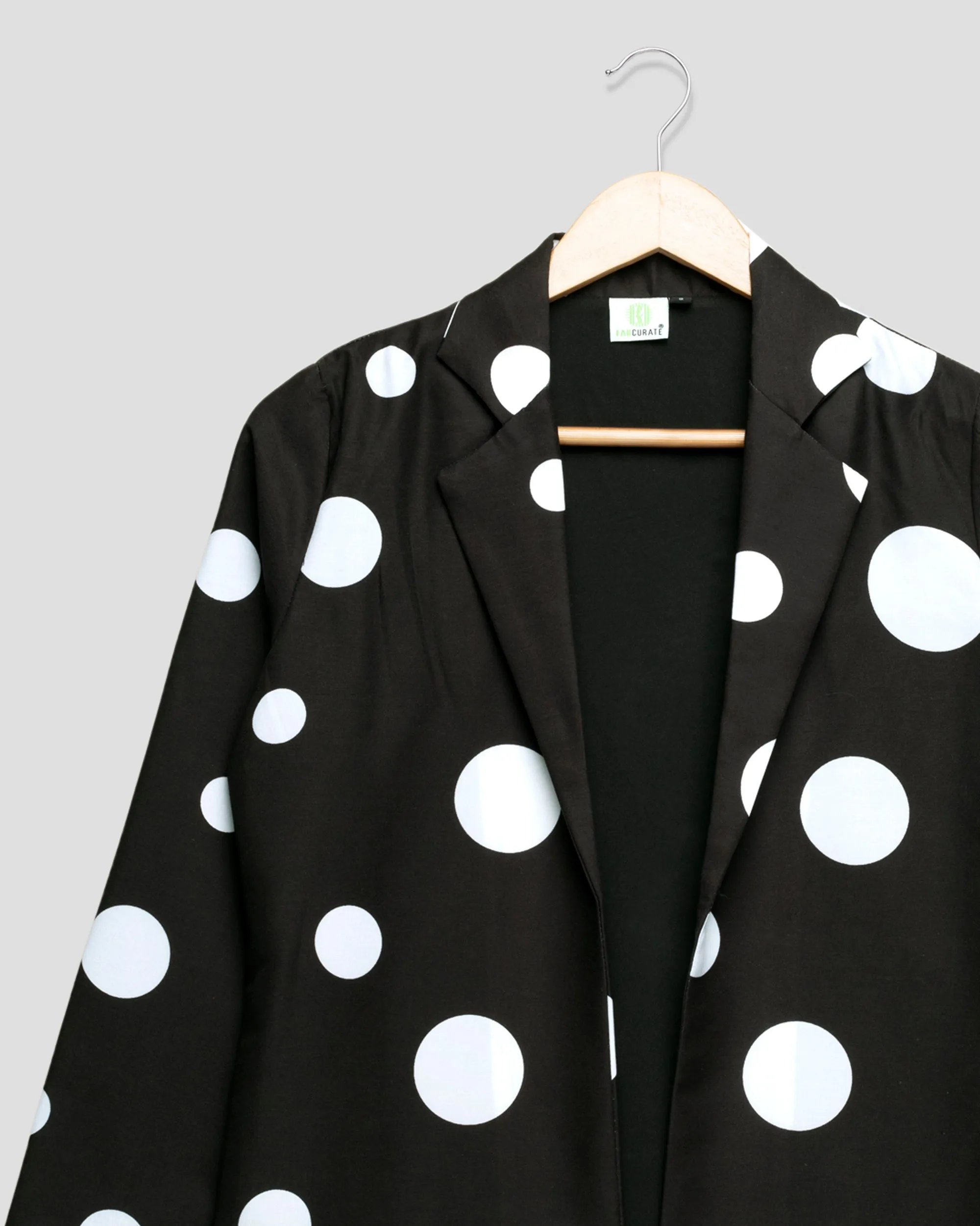 Fabcurate Fashion's High-On-Trend Polka Dots Jacket