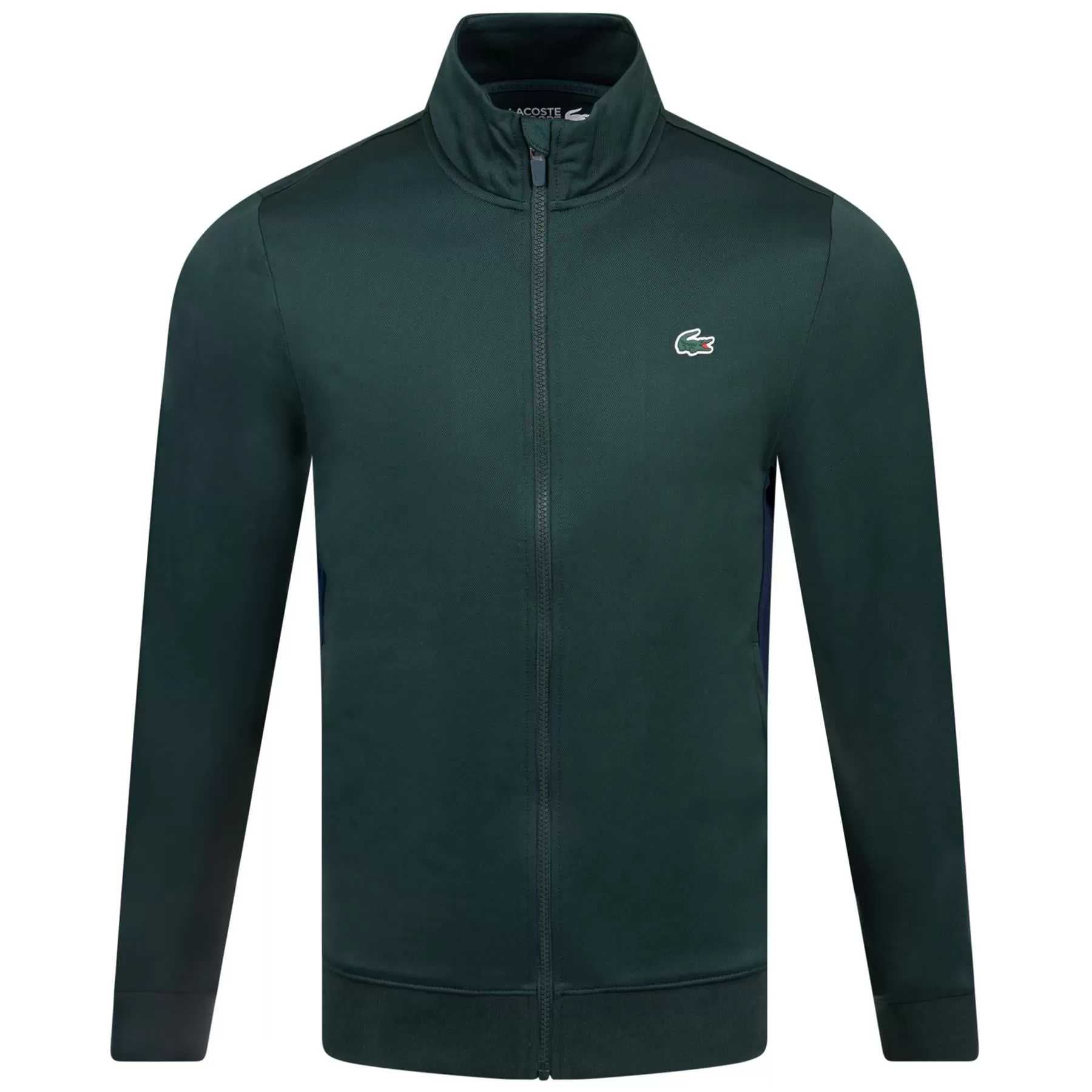 Full Zip Ripstop Classic Fit Recycled Polyester Mid Layer Green - AW23