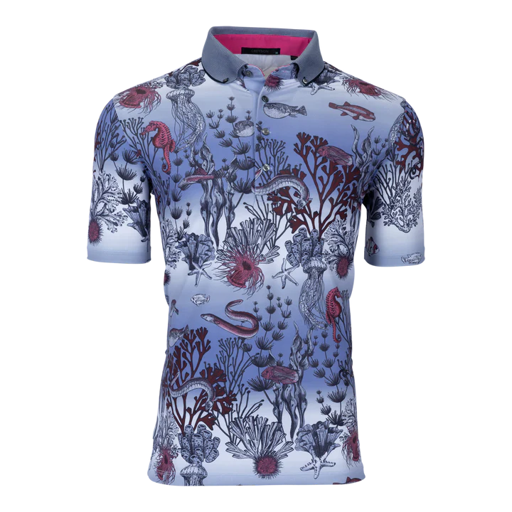 GREYSON Poison Coral Polo