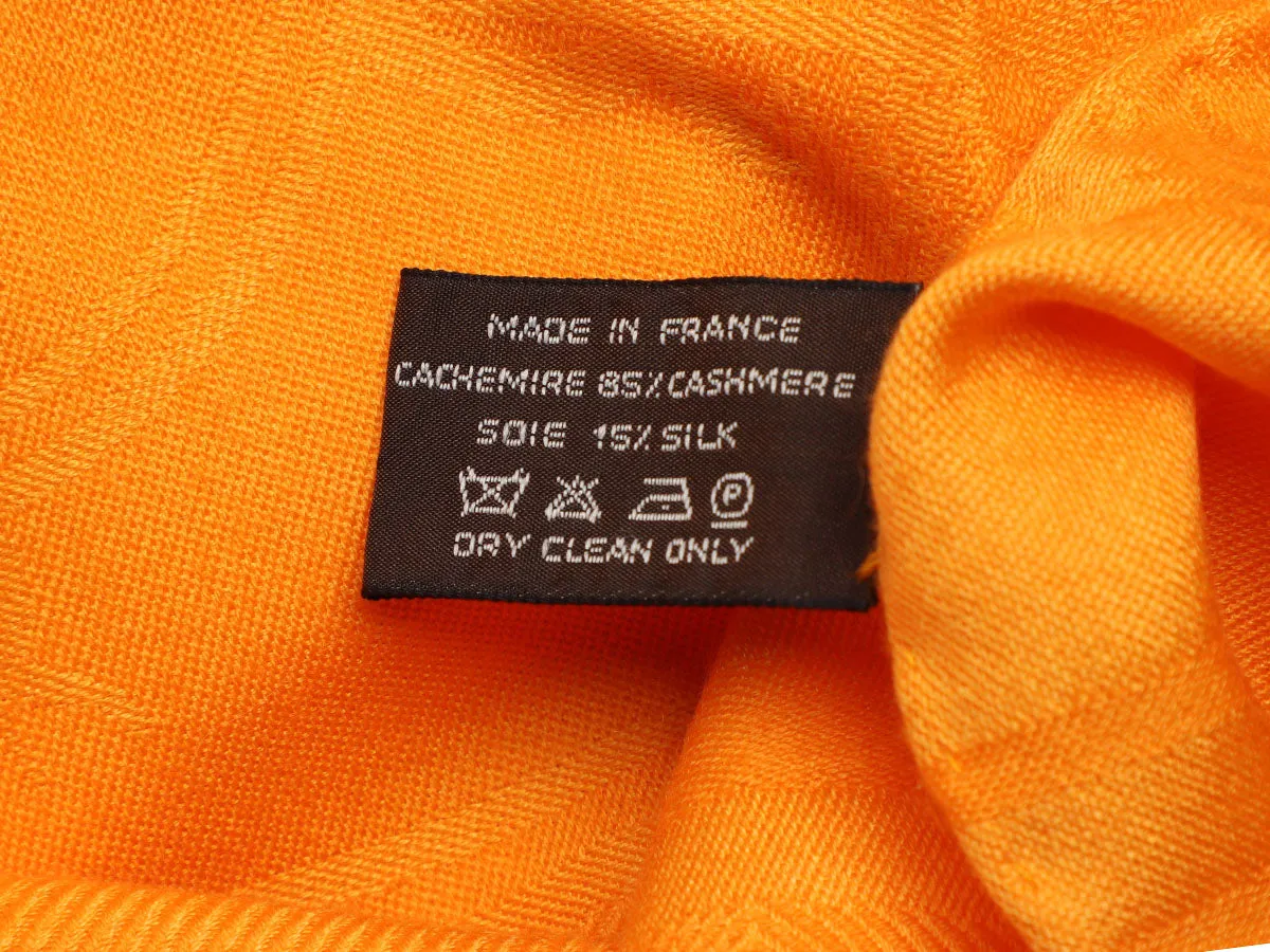 Hermès New-Libris Cashmere Silk Stole