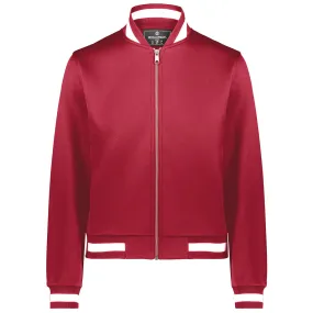 Holloway Women's Scarlet/White V-Street Full Zip Jacket