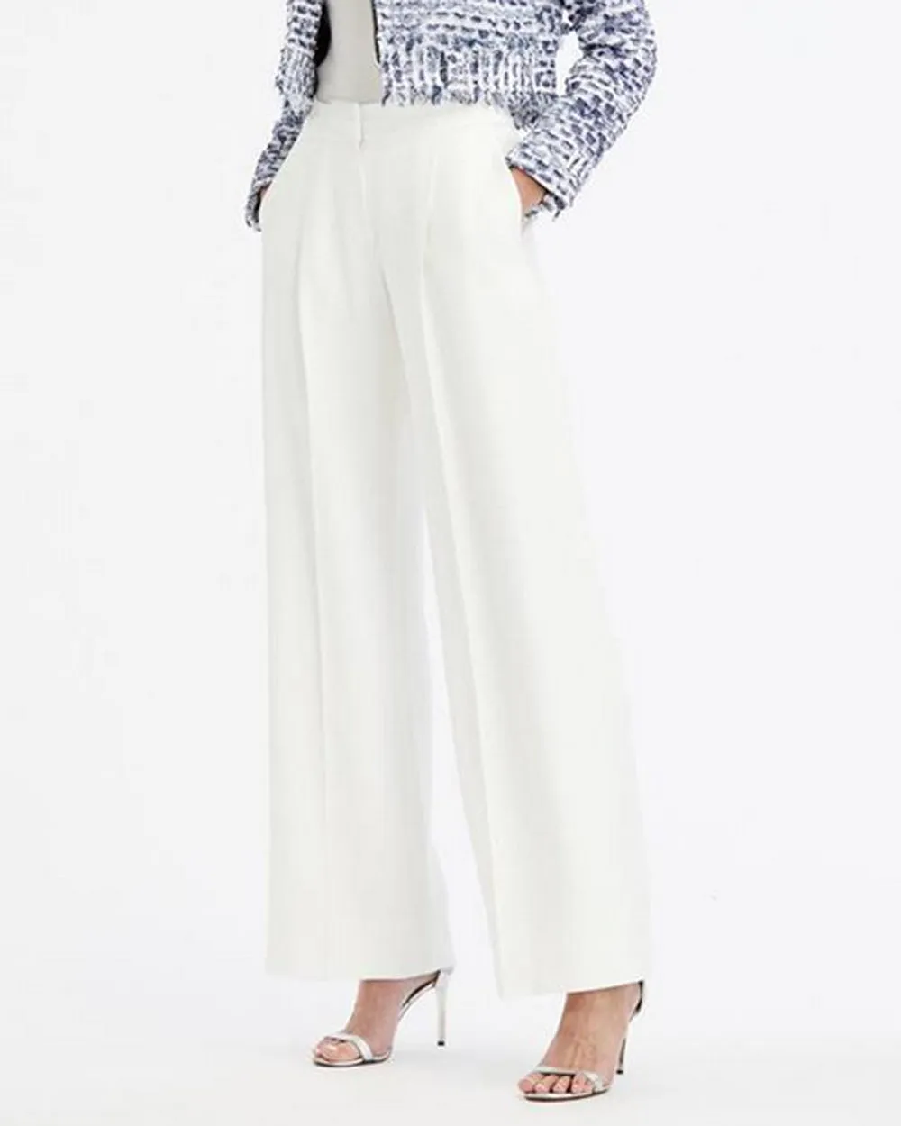 Ivory Wide Leg Pant