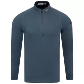 Keano Half Zip Steel Blue - AW23