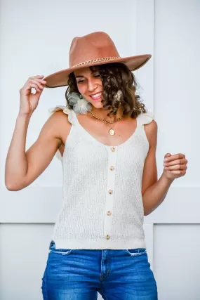 Look What A Dream Cream Knit Top