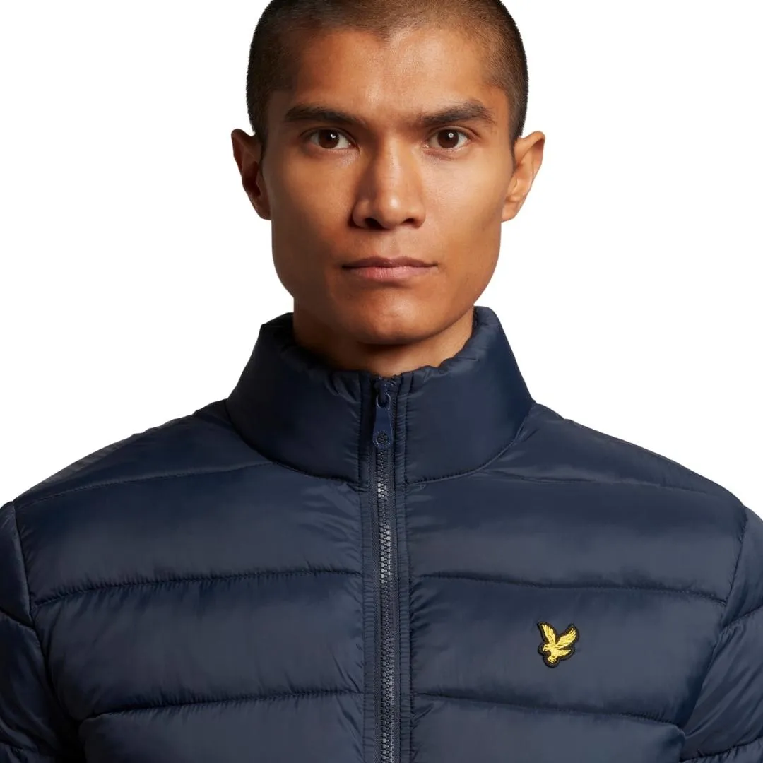 Lyle & Scott Branded Dark Navy Short Jacket