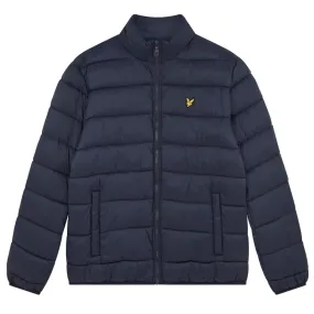 Lyle & Scott Branded Dark Navy Short Jacket