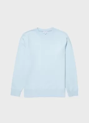 Men's Loopback Sweatshirt in Light Blue