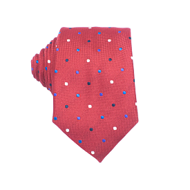 Mens Neck Tie - Confetti Polkadot