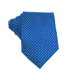 Mens Neck Tie - Dark Navy Checks