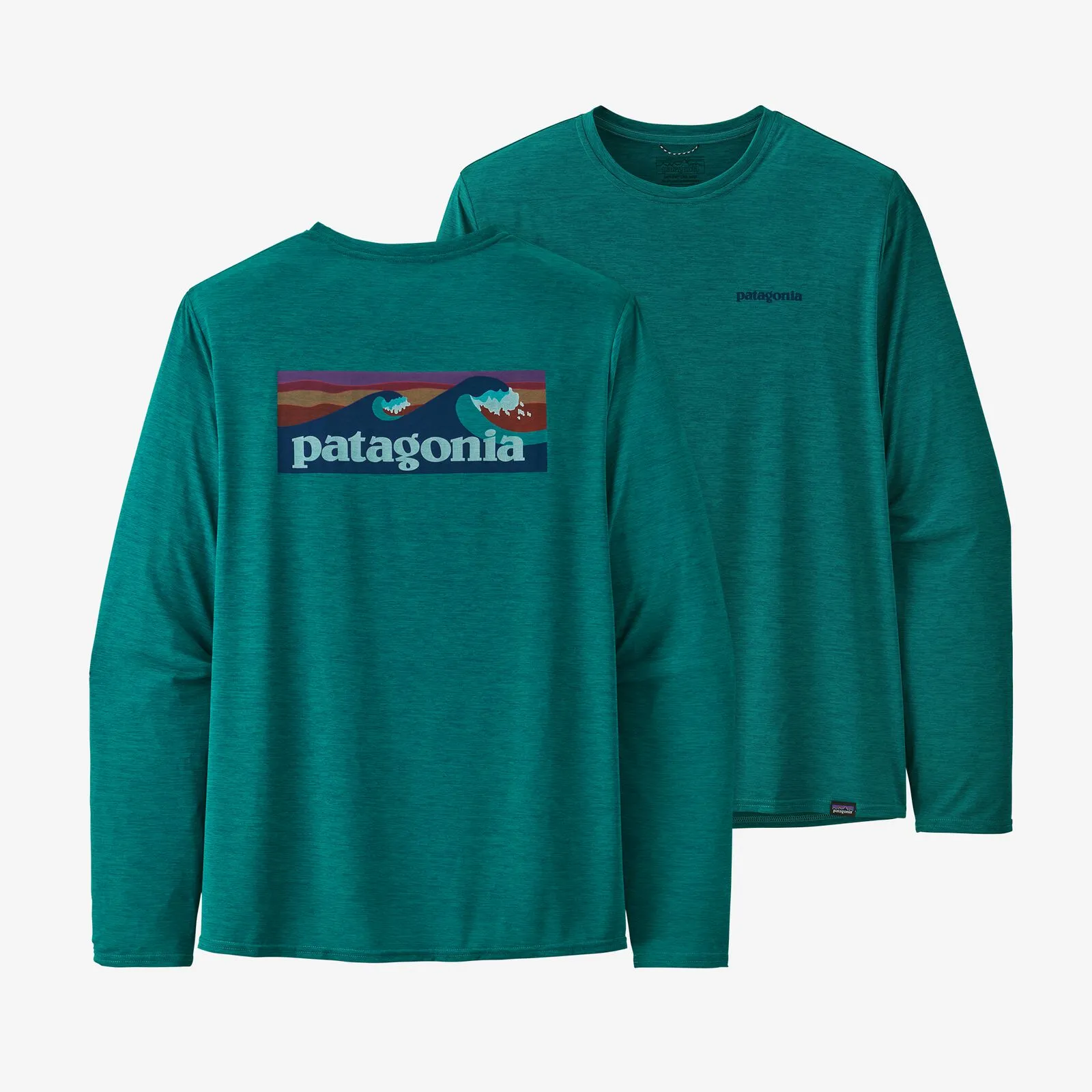 Men's Patagonia Capilene Cool Daily Graphic Long-Sleeve Shirt