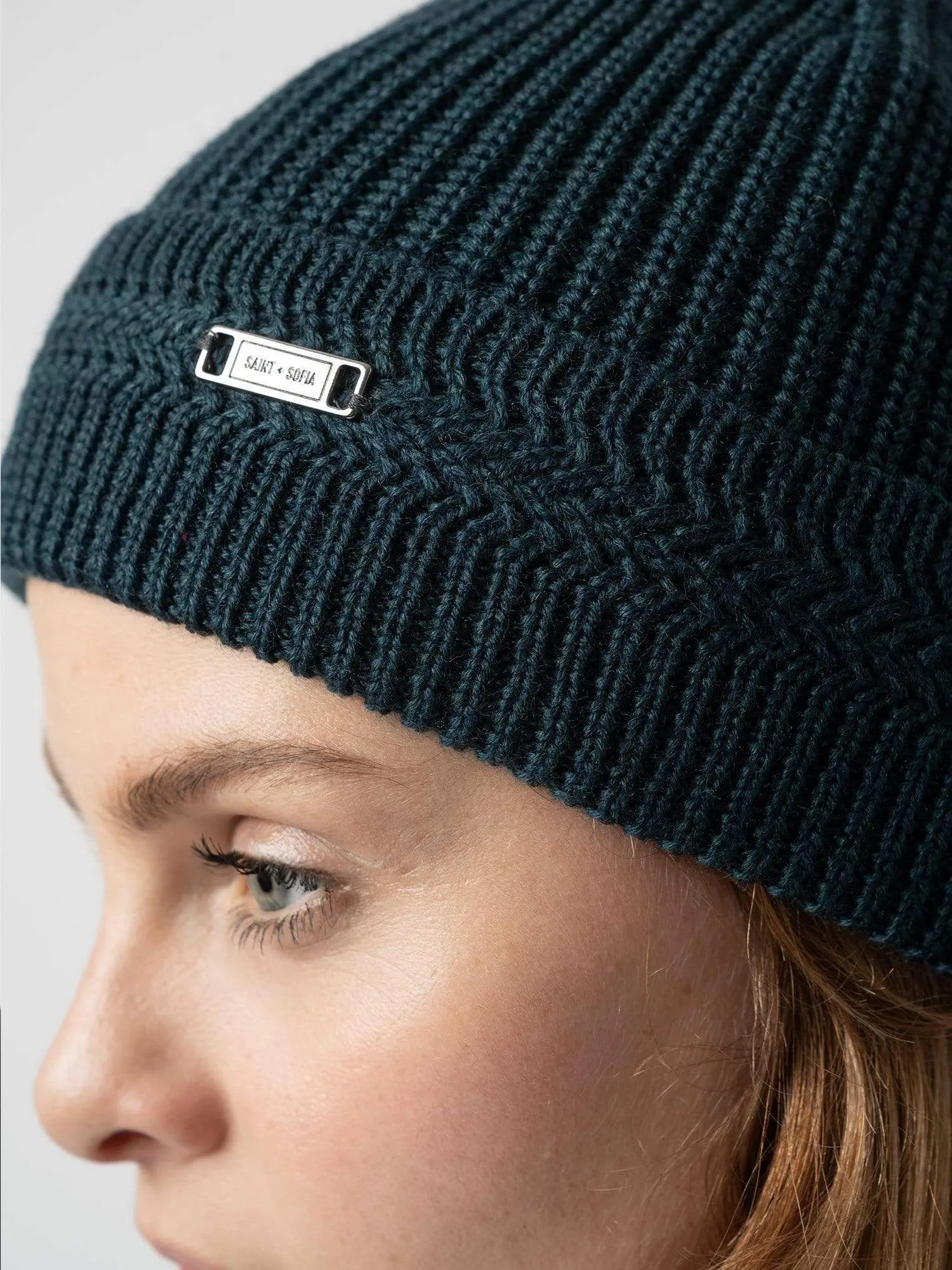 Merino Beanie - Petrol