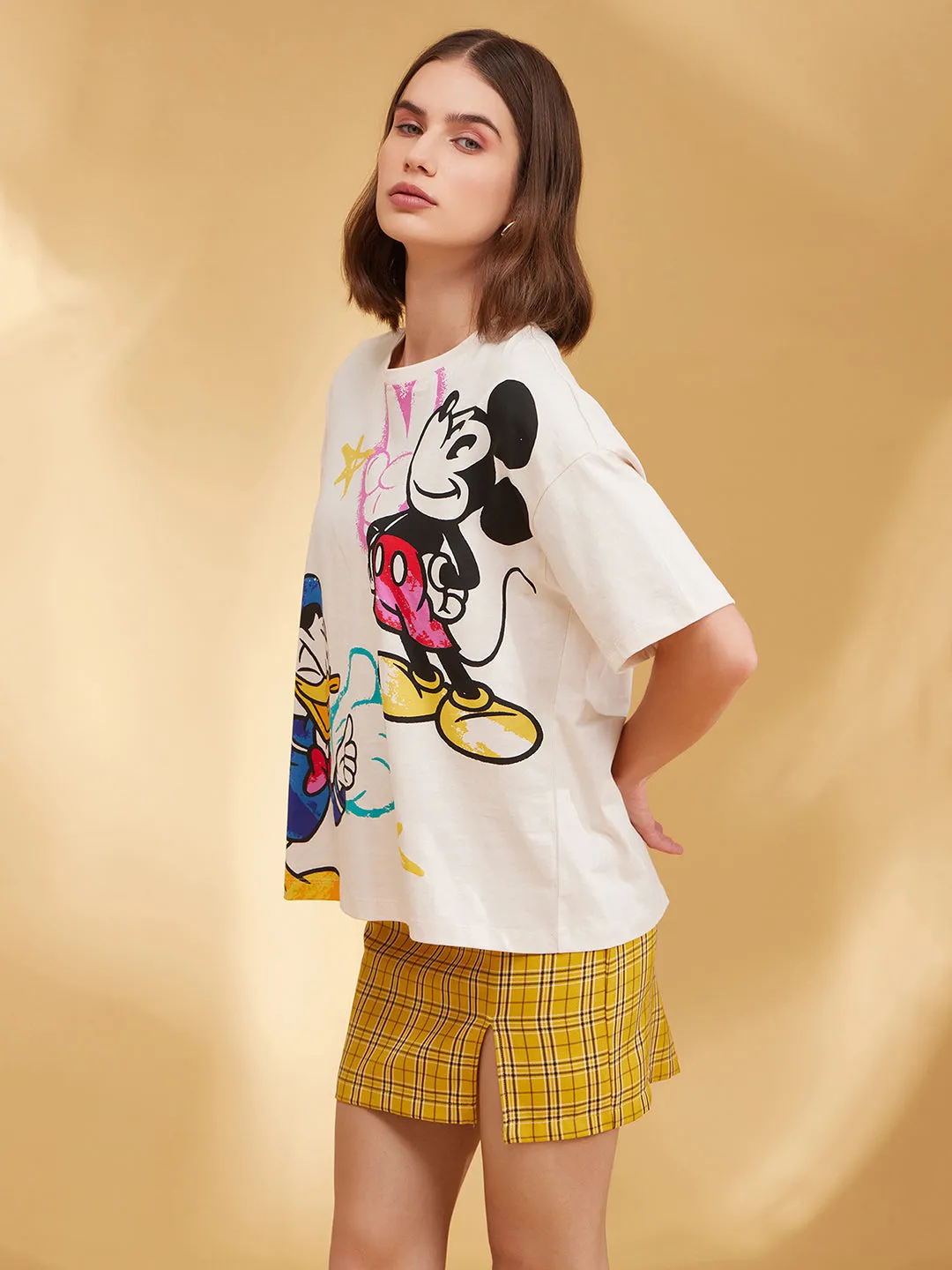 Mickey & Donald  Disney Printed T-Shirt