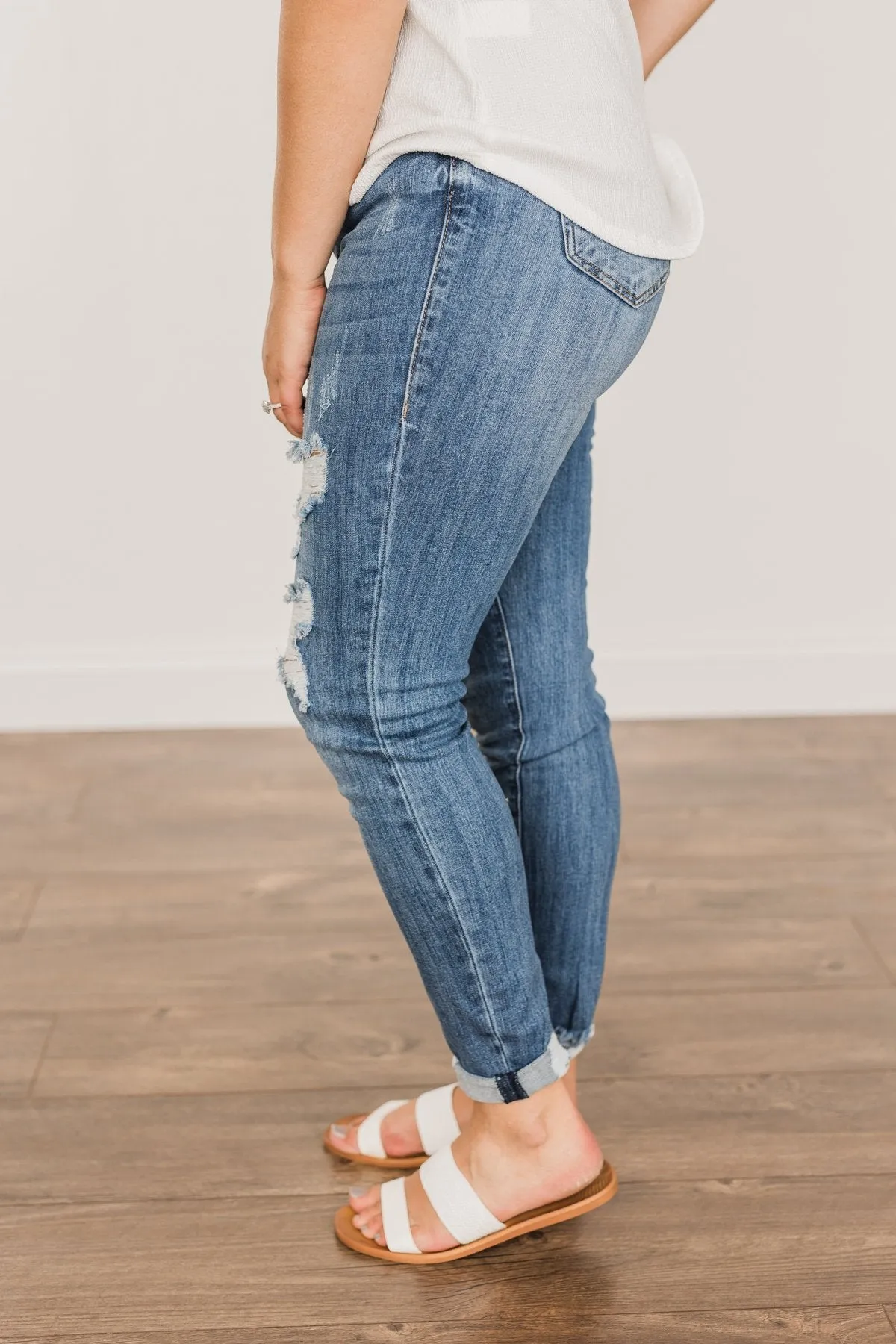 Nature Denim High-Rise Jeans- Jennifer Wash