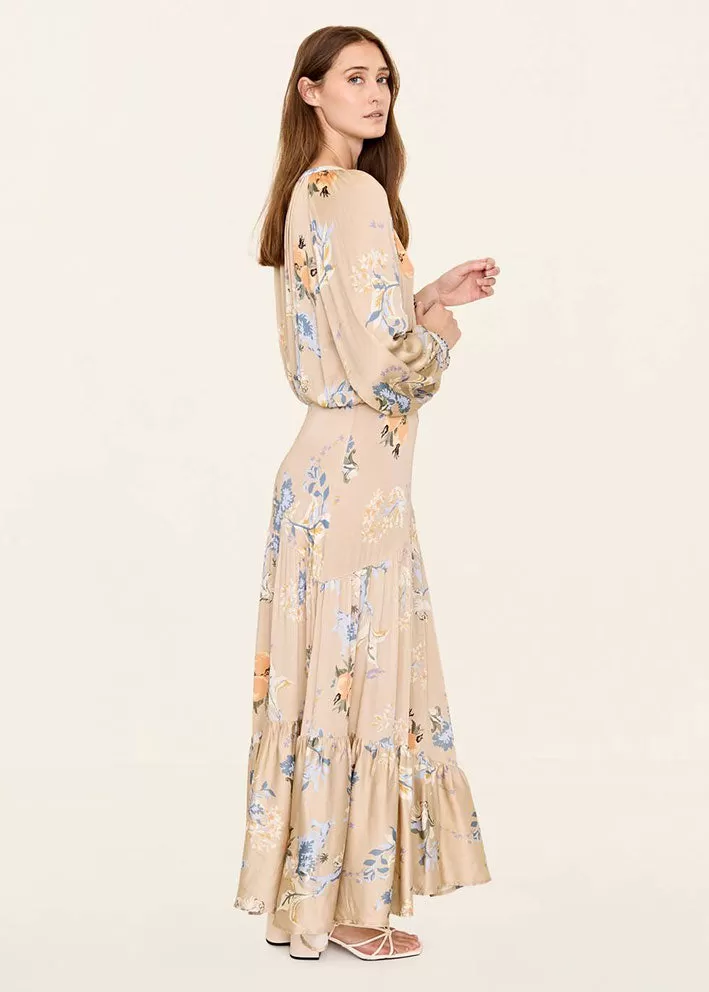 Odd Molly The Prom Long Dress - Kjole - Eden Sand