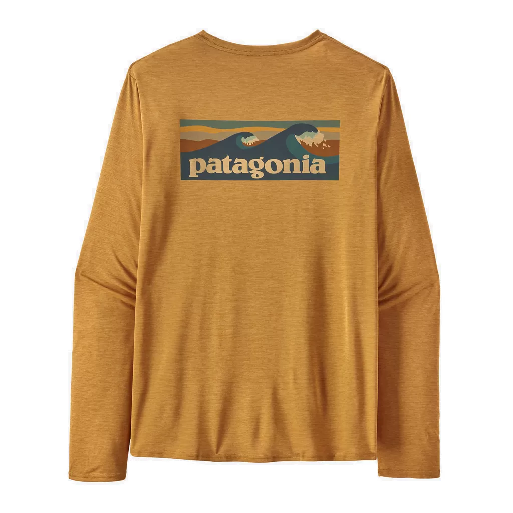 Patagonia Men's Long Sleeve Capilene Cool Daily Graphic Shirt - Waters