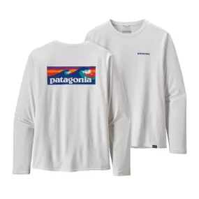 Patagonia Men's Long Sleeve Capilene Cool Daily Graphic Shirt - Waters