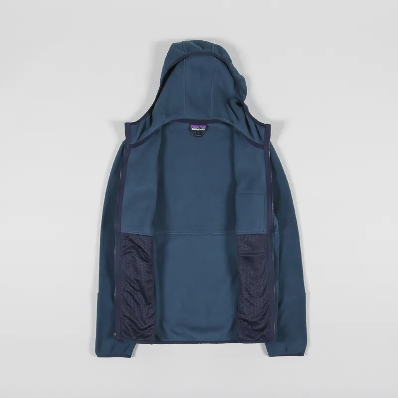 Patagonia Microdini Fleece Hoody Tidepool Blue