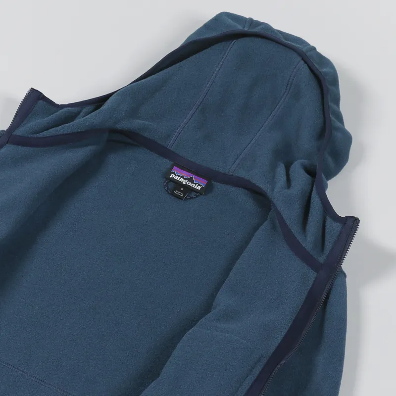 Patagonia Microdini Fleece Hoody Tidepool Blue