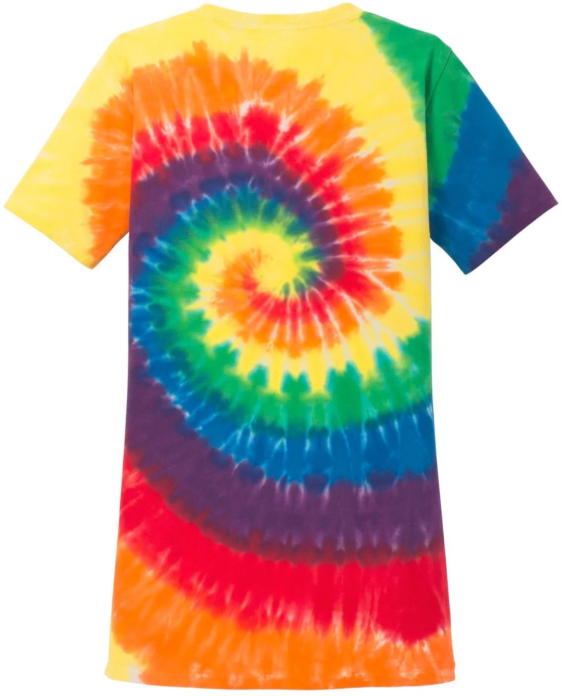 Port & Company Ladies Tie-Dye V-Neck Tee