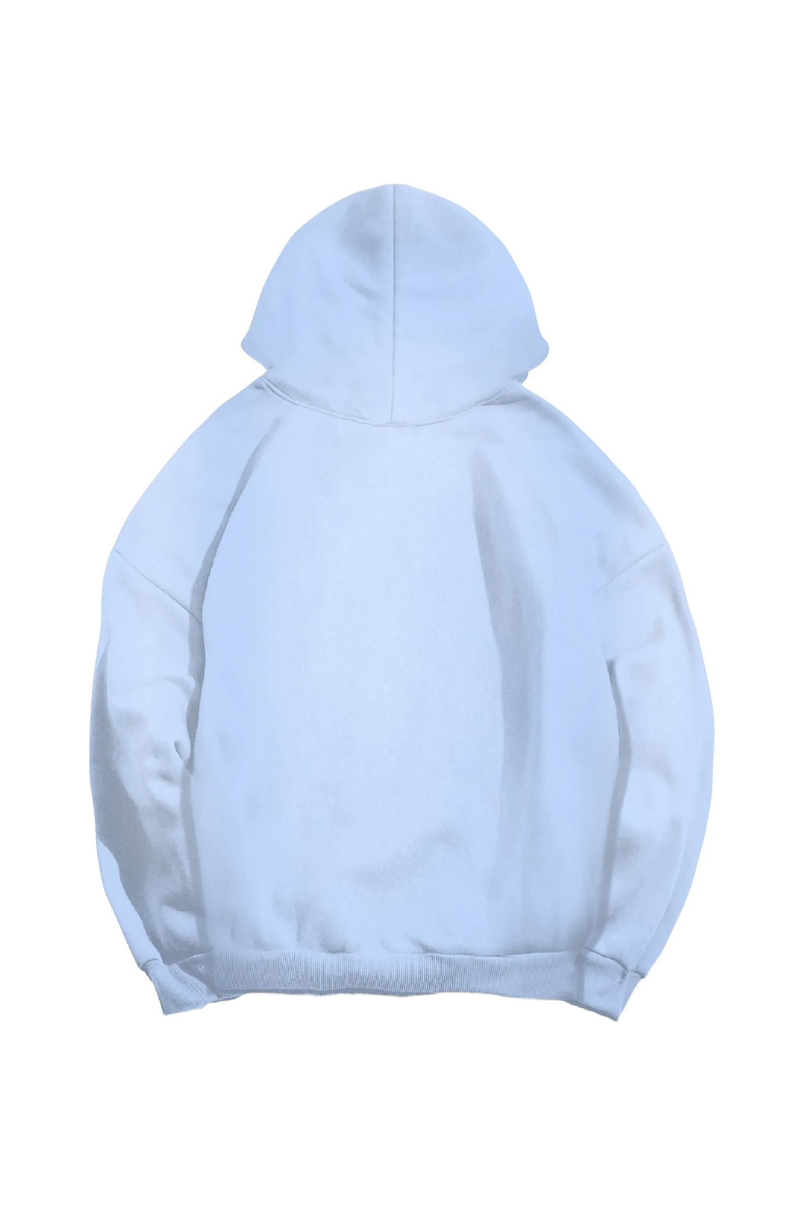 Purple Brand Fleece Hoody- BABY BLUE