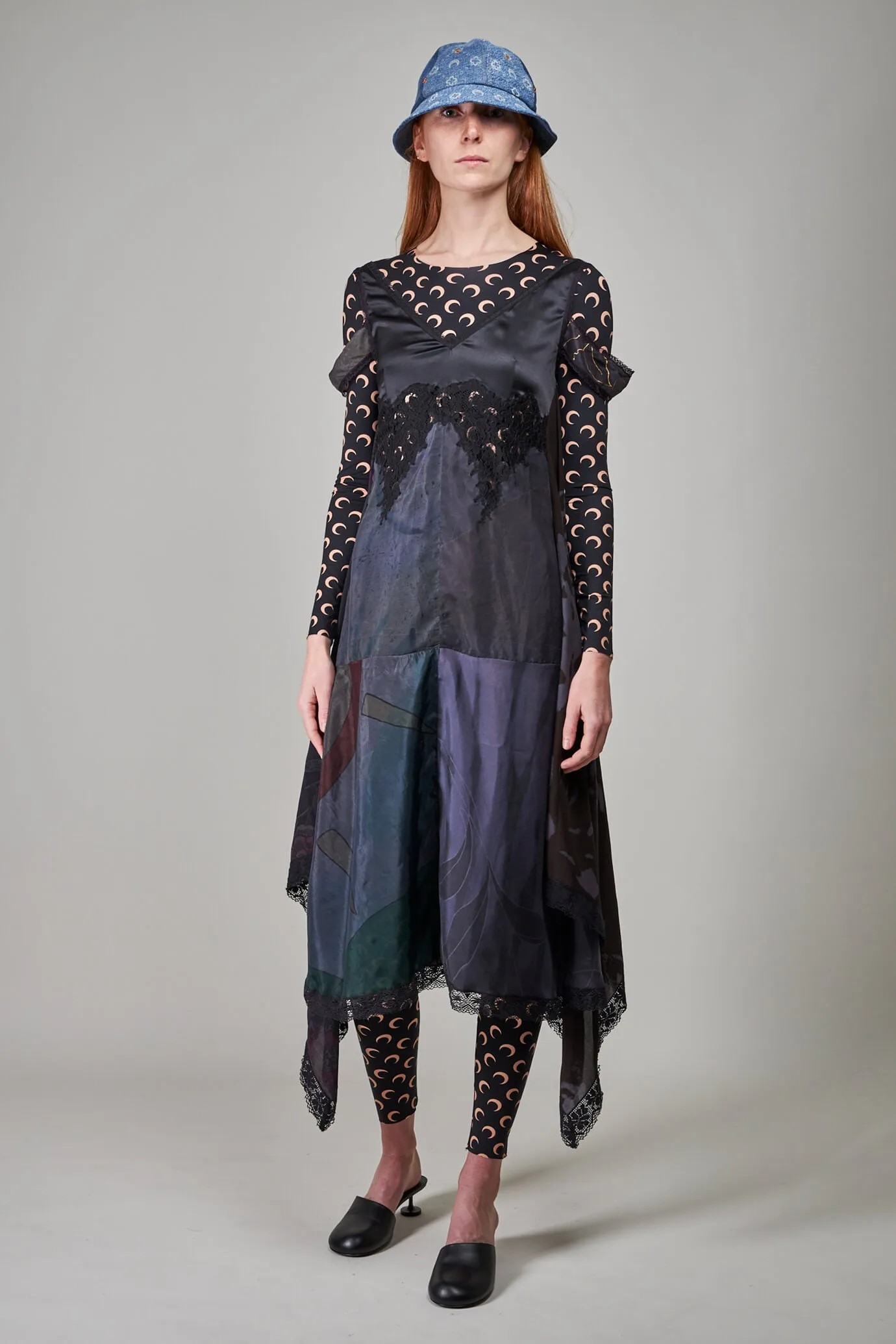 Regenerated Silk Scarves Nuisette Dress